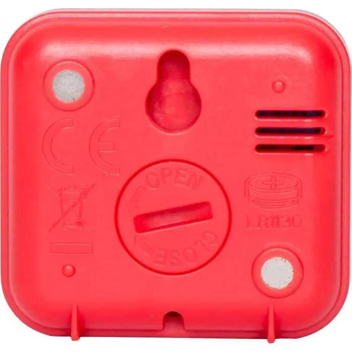 Stil - Mini thermomètre hygromètre électronique plastique blanc L.46 l.44 - Stil - Image 3