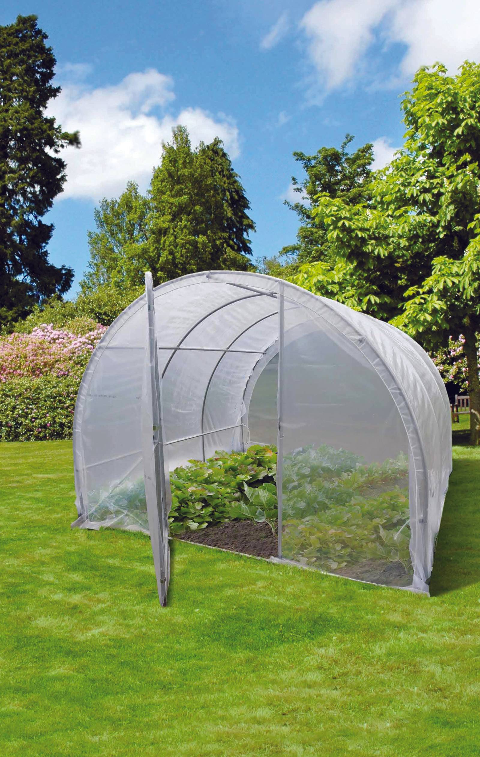 Nortene - Habillage complet pour serre Cerea L. 3 x l. 3 x H. 2 m - Nortene