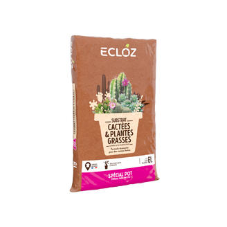 Ecloz - Terreau cactées 6L - ECLOZ
