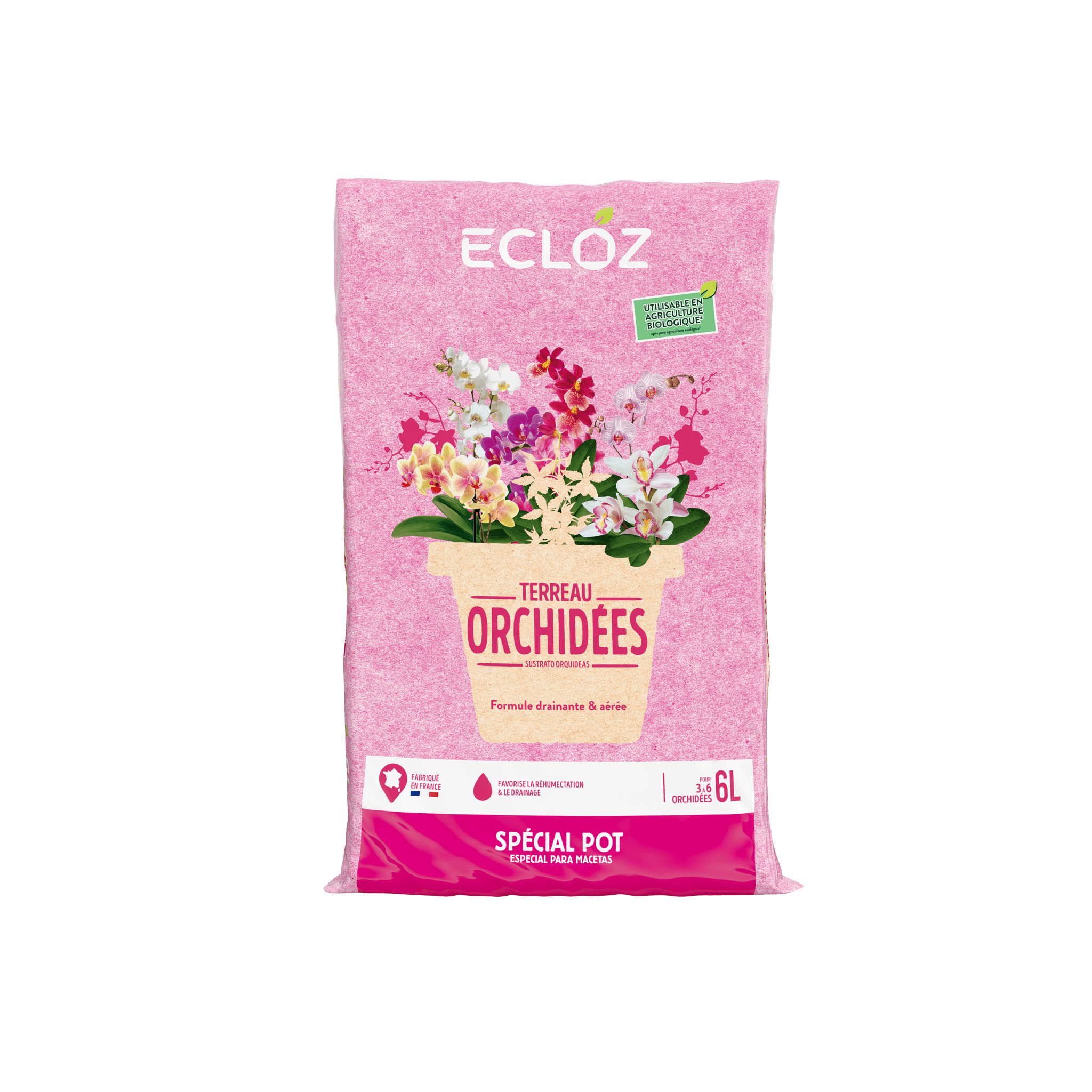 Ecloz - Terreau orchidées 6L - ECLOZ - Image 2
