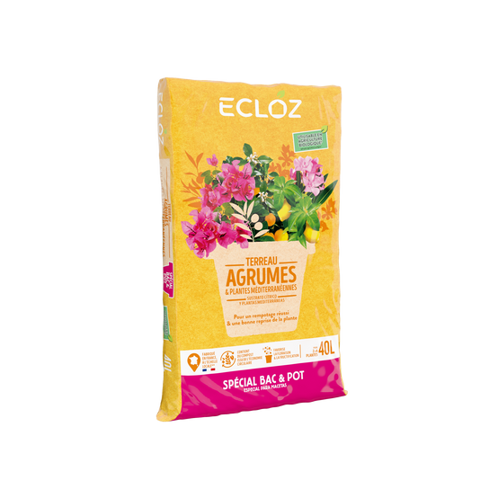 Ecloz - Terreau plantes méditérranéennes contenant 40L - ECLOZ - Image 1
