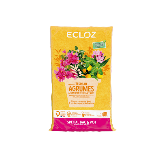 Ecloz - Terreau plantes méditérranéennes contenant 40L - ECLOZ - Image 3