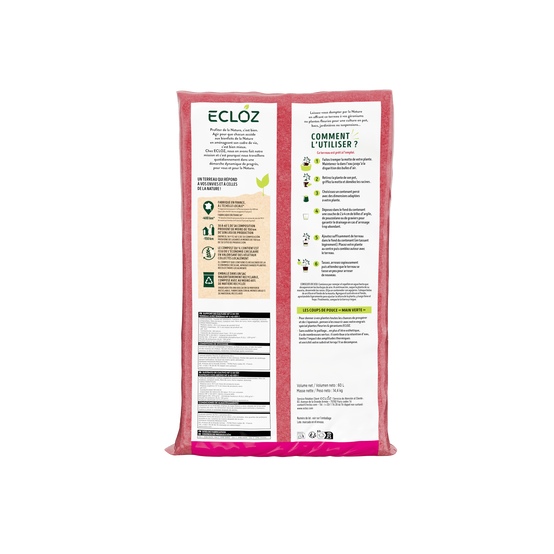 Ecloz - Terreau géraniums plantes fleuries contenant 60 L - ECLOZ - Image 2
