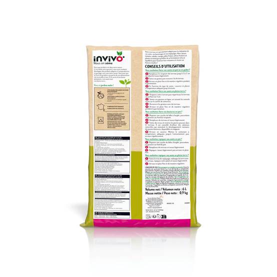 Invivo Nous On Sème - Terreau semis bouturage 6L – INVIVO Nous on sème - Image 2