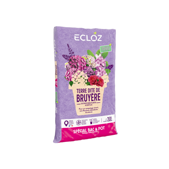 Ecloz - Terre dite de bruyère contenant 20L - ECLOZ - Image 1
