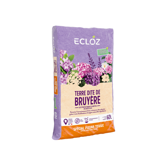 Ecloz - Terre dite de bruyère pleine terre 60 L - ECLOZ - Image 1