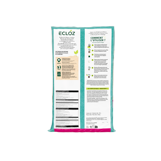 Ecloz - Terreau plantes vertes et d'intérieur 40L - ECLOZ - Image 3