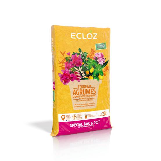 Ecloz - Terreau plantes méditérranéennes contenant 20L - ECLOZ - Image 1