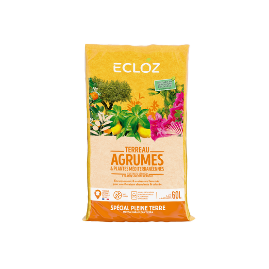 Ecloz - Terreau plantes méditérranéennes pleine terre 60L - ECLOZ - Image 3