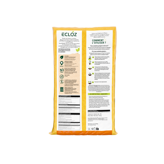 Ecloz - Terreau plantes méditérranéennes pleine terre 60L - ECLOZ - Image 2