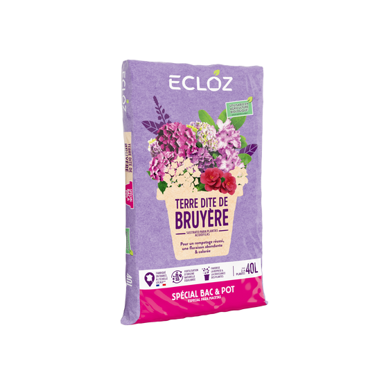 Ecloz - Terre dite de bruyère contenant 40L - ECLOZ - Image 1