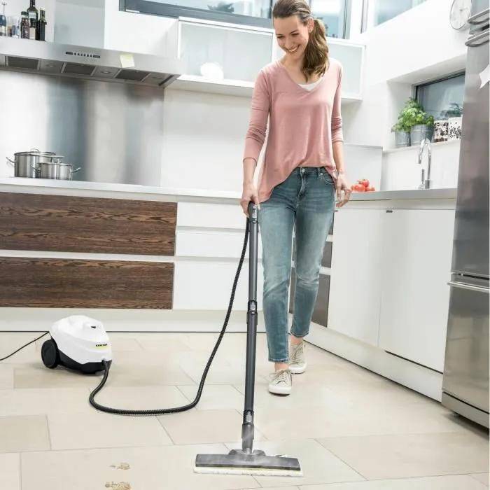 Nettoyeur vapeur SC 3 Easyfix blanc pression 3.5 bars - Karcher - Image 4