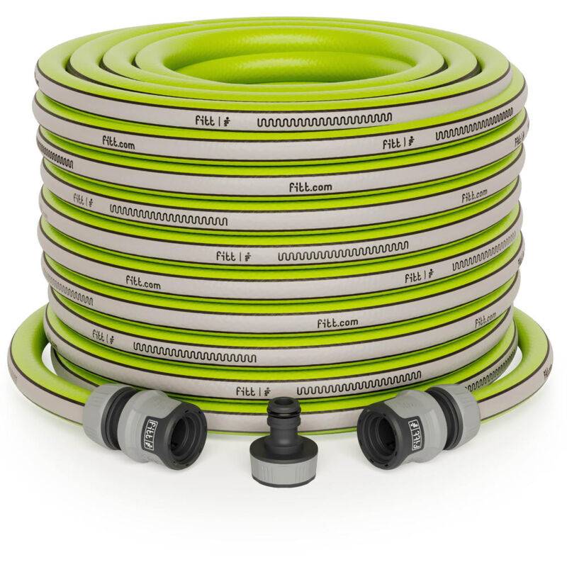 Fitt - Tuyau de jardin Kiuma Ø4.0 cm L.20.0 m flexible vert - Fitt