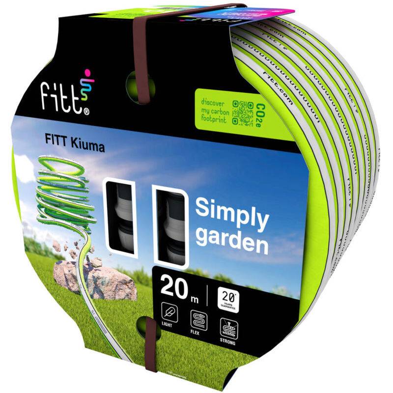 Fitt - Tuyau de jardin Kiuma Ø4.0 cm L.20.0 m flexible vert - Fitt - Image 3