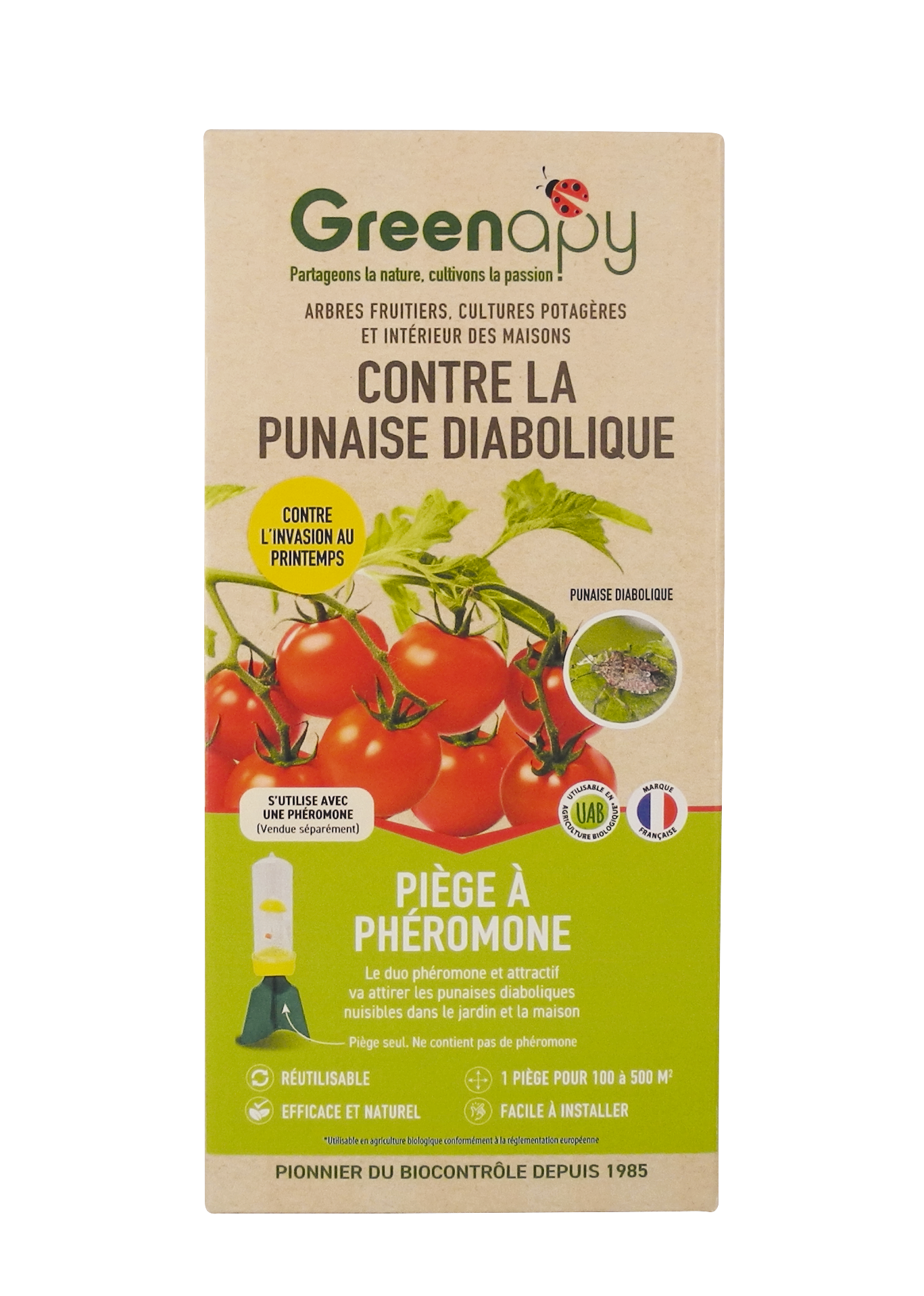 Biotop - Piège anti -punaises diaboliques avec entonnoir - BIOTOP - Image 4