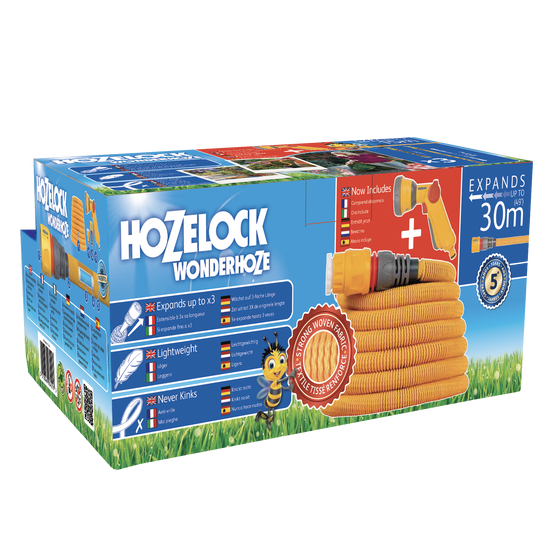 Tuyau extensible WONDERHOZE 30m + pistolet Multispray
