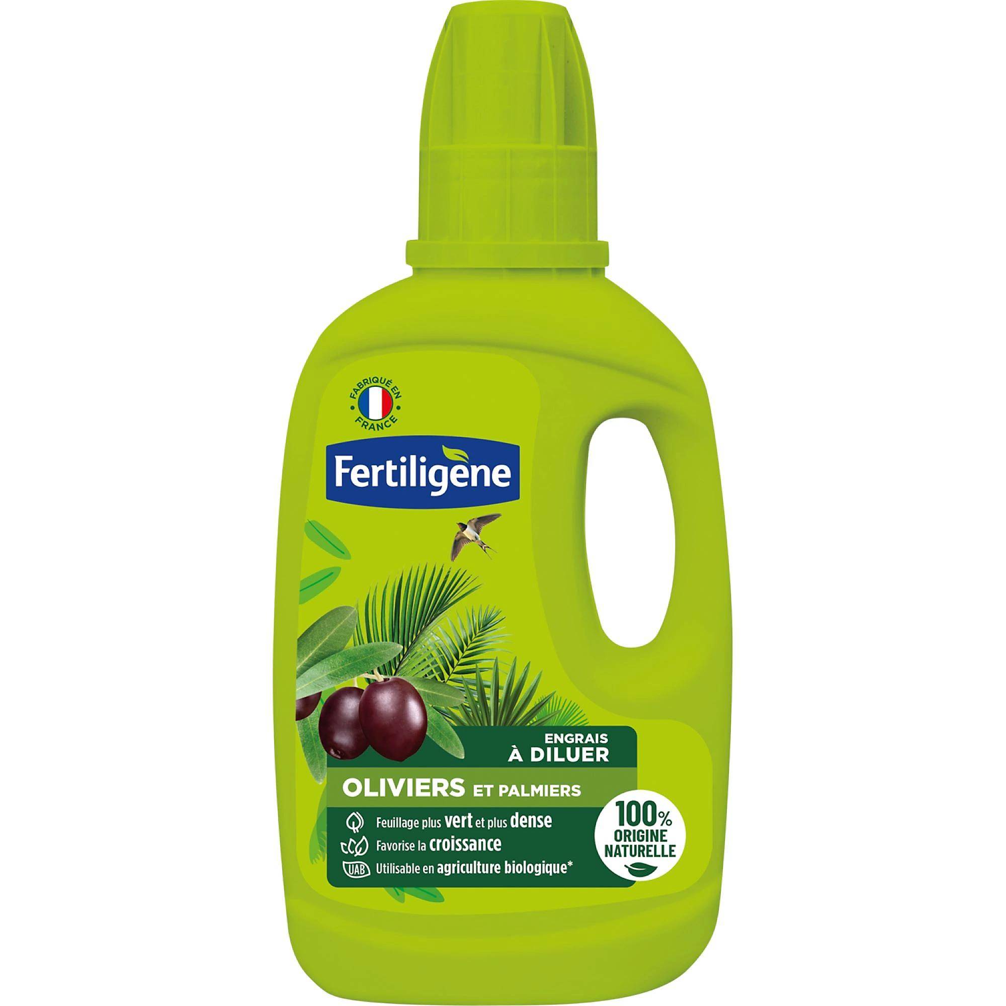 Fertiligène - Engrais oliviers et palmiers liquide 400 ml L.55 mm H.212 mm - Fertiligene naturel - Image 1