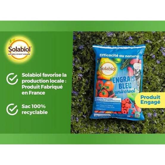 Engrais bleu universel micro-granulés sans poussière 4 kg - Solabiol - Image 5