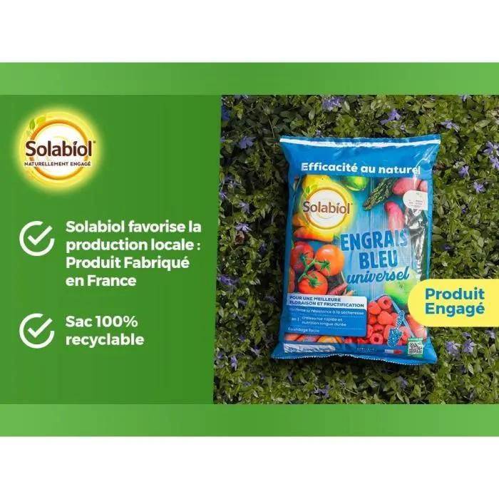 Engrais bleu universel micro-granulés sans poussière 4 kg - Solabiol - Image 5