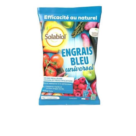 Engrais bleu universel micro-granulés sans poussière 4 kg - Solabiol - Image 4