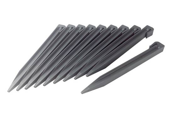 Lot de 10 piquets d'ancrage Etik Fix vert H.27 cm L.2 cm P.2 cm - Nortene - Image 3
