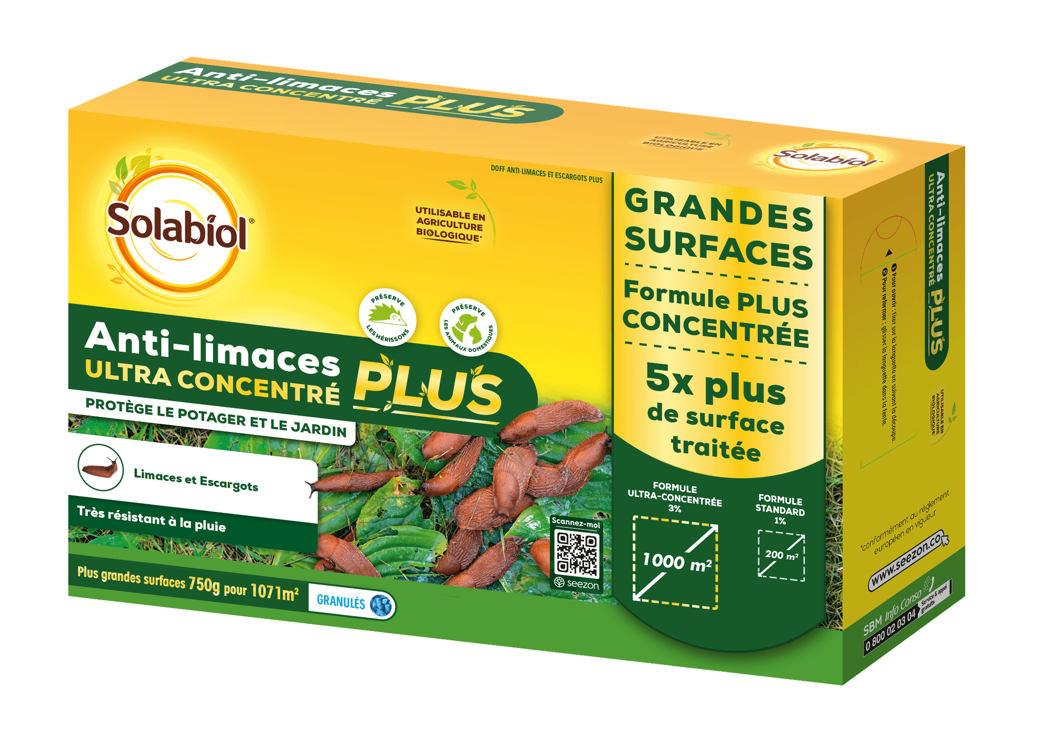 Solabiol - Anti-limaces ultra concentre - 750g