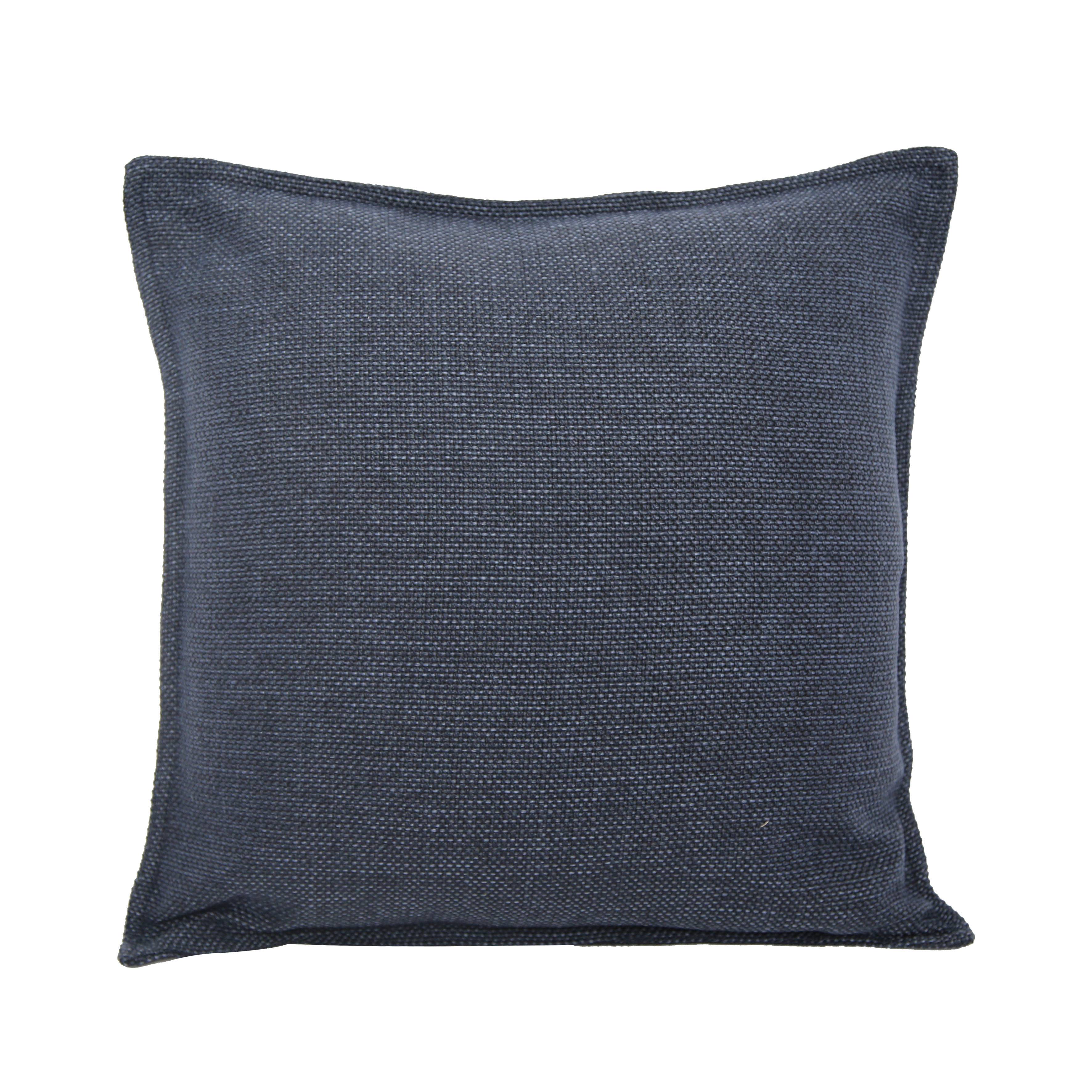 Ecloz - Coussin bleu polyester L.45 x l.45 cm - ECLOZ