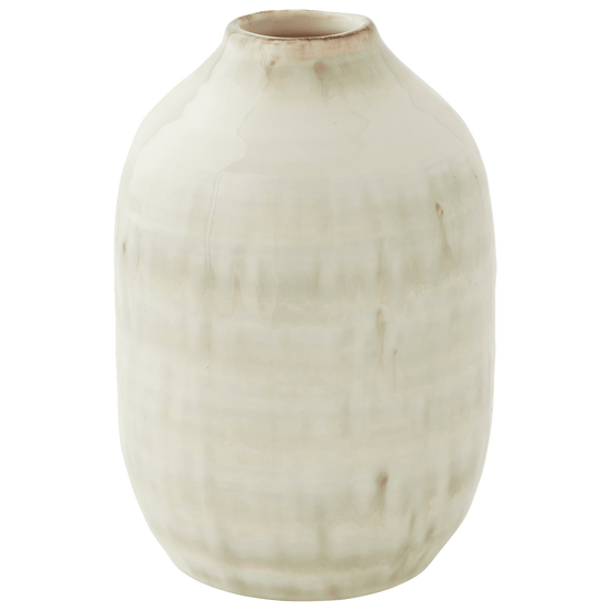 Vase cylindrique blanc cassé H.17 cm - ECLOZ - Image 2