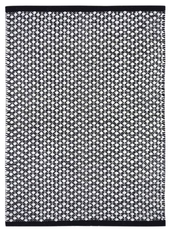 Ecloz - Tapis noir en coton L.80 x l.50 cm - ECLOZ