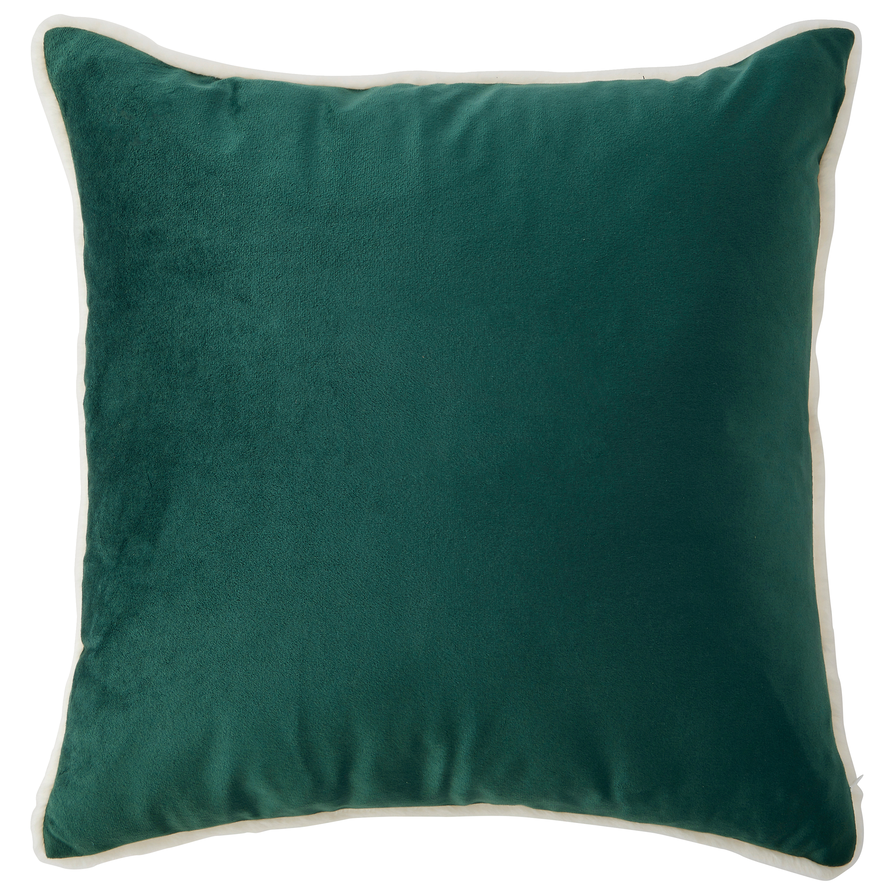 Ecloz - Coussin renne brodé blanc et vert - ECLOZ - Image 2