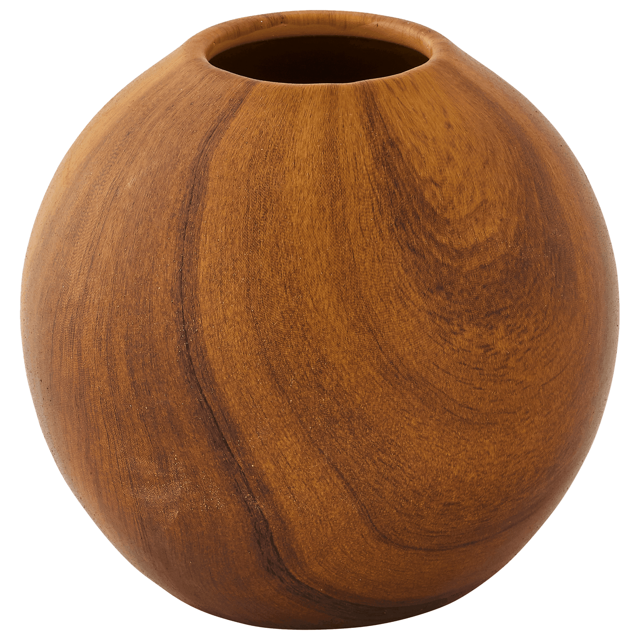 Vase effet bois en boule - ECLOZ - Image 2
