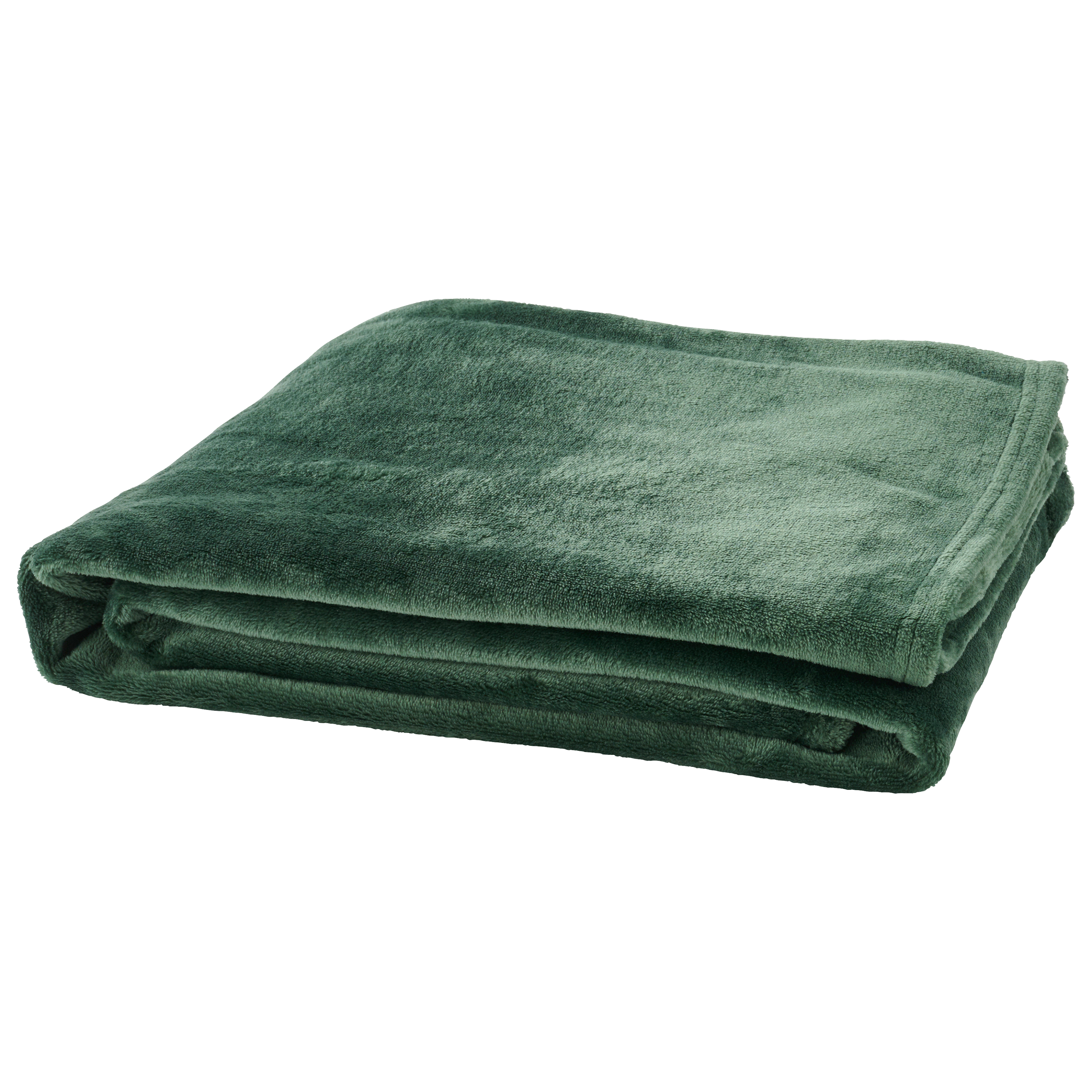 Ecloz - Plaid en polyester 280 g L.150 x l.125 cm vert foncé - ECLOZ - Image 3