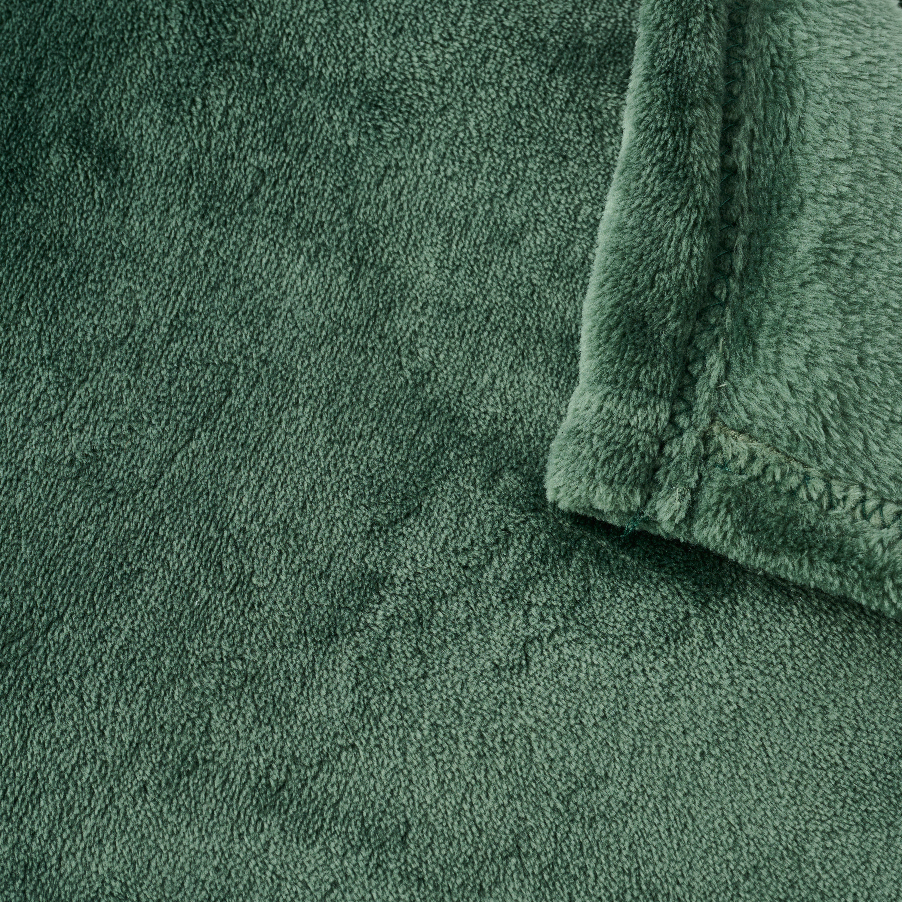Ecloz - Plaid en polyester 280 g L.150 x l.125 cm vert foncé - ECLOZ - Image 4