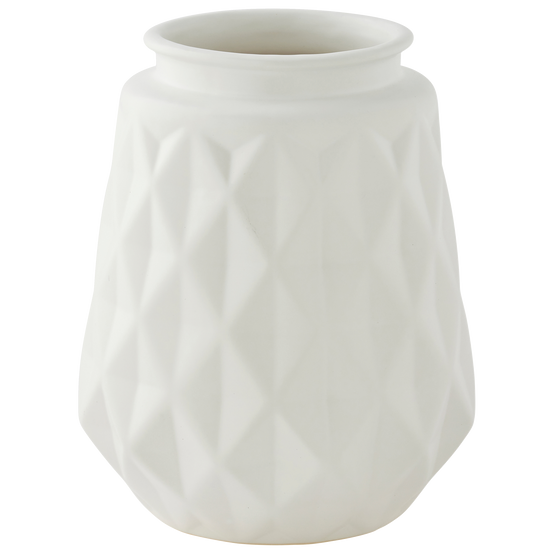 Vase blanc écailles H.28 cm - ECLOZ - Image 2