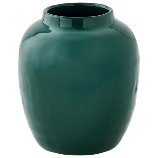 Vase en céramique vert foncé H.15 cm - ECLOZ - Image 2