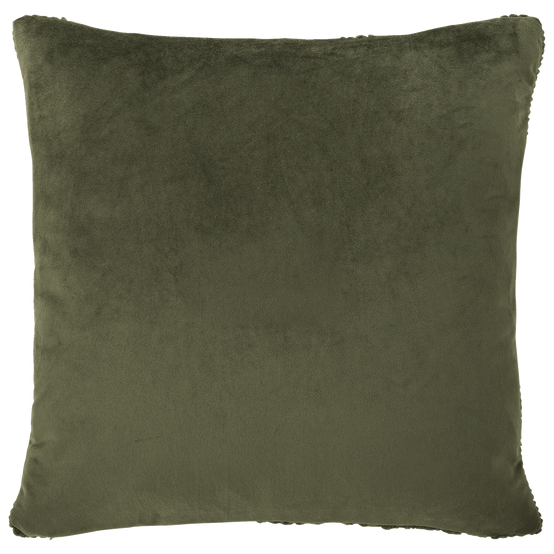 Coussin torsadé tricoté vert - ECLOZ - Image 5