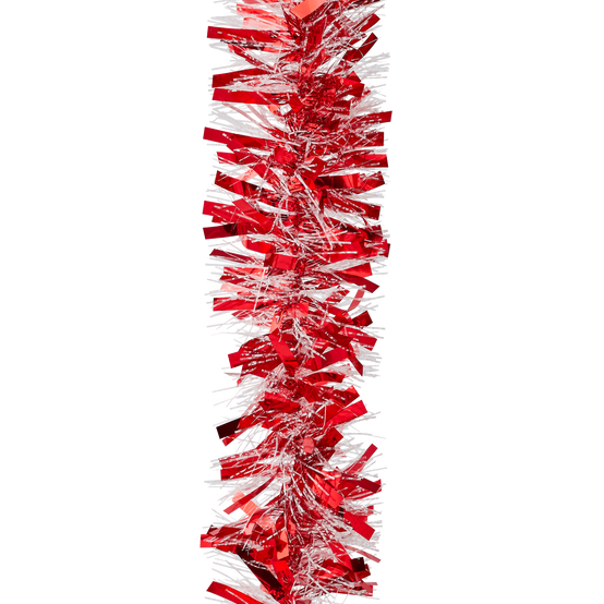 Guirlande scintillante de Noël rouge enneigée L. 200 cm - ECLOZ - Image 3