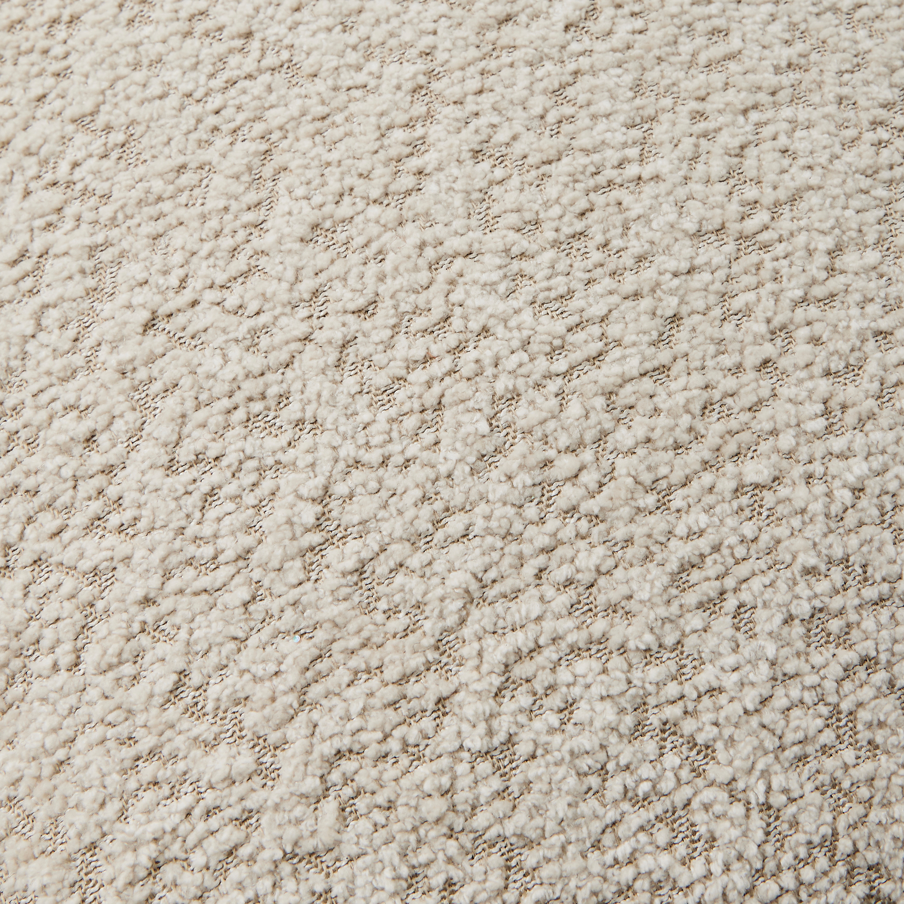 Ecloz - Coussin beige à bouclettes - ECLOZ - Image 3