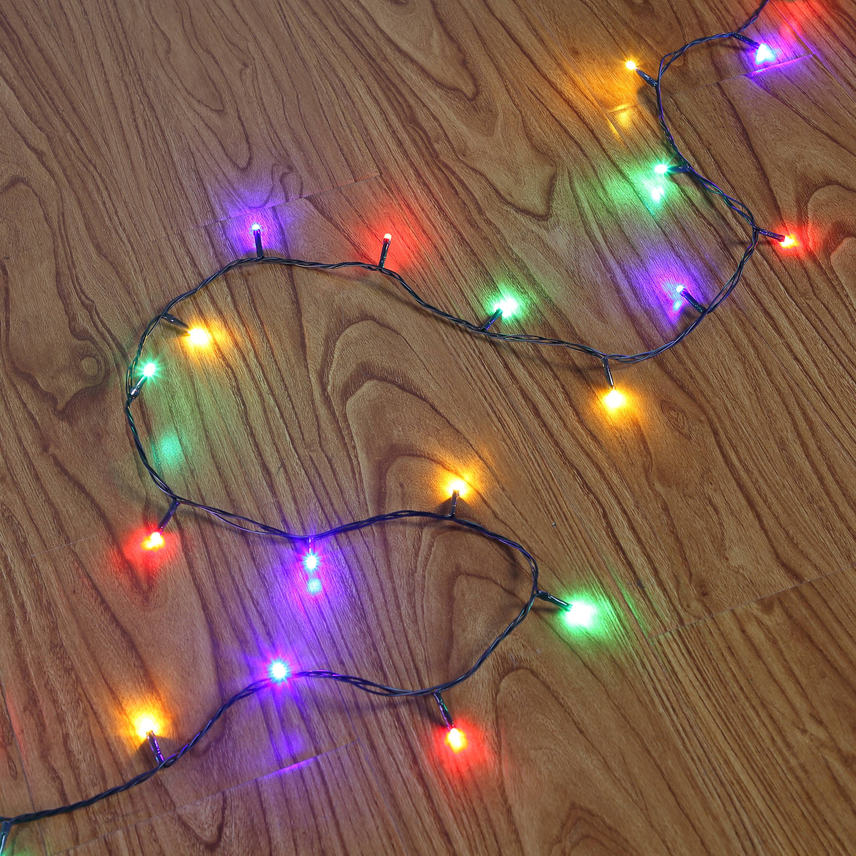Ecloz - Guirlande 128 LED multicolores L.8 m - ECLOZ - Image 1