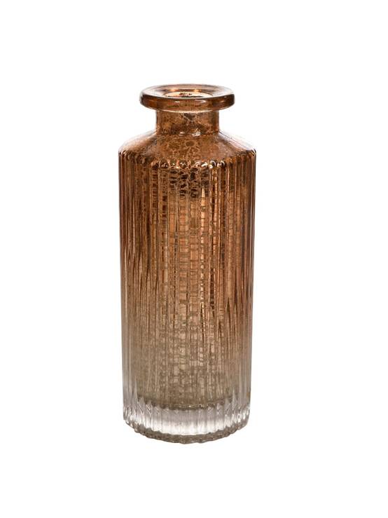 Soliflore strié marron foncé H.13 cm - ECLOZ
