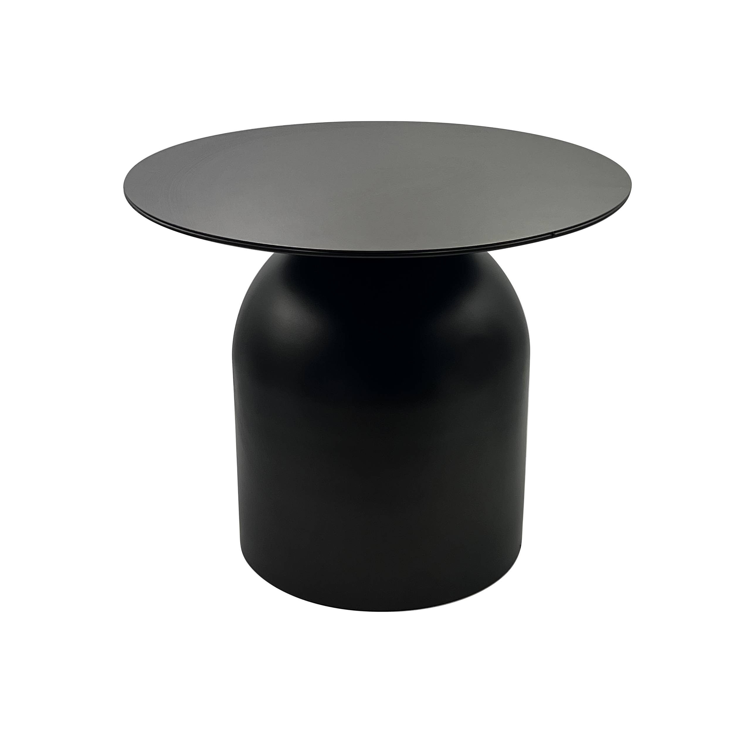 Ecloz - Porte-plantes rond en métal noir Ø 48 cm - ECLOZ