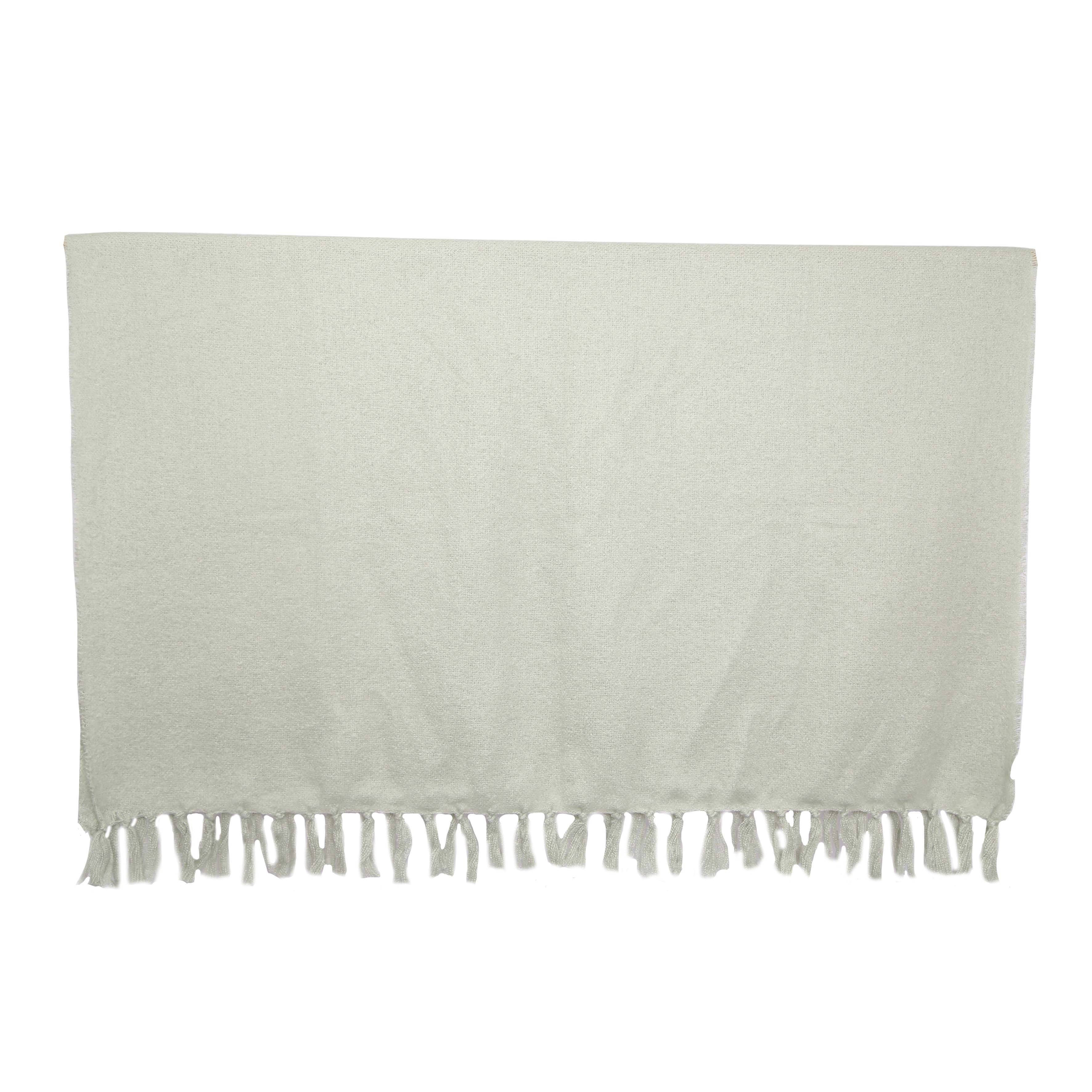 Ecloz - Plaid vert uni L.160 x l.130 cm - ECLOZ
