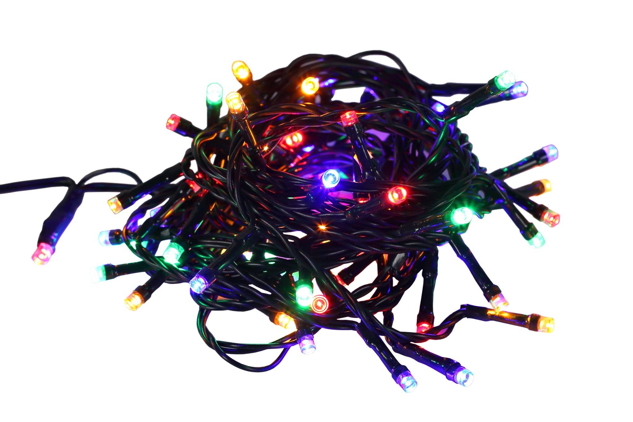 Guirlande 64 LED multicolores L.5 m - ECLOZ