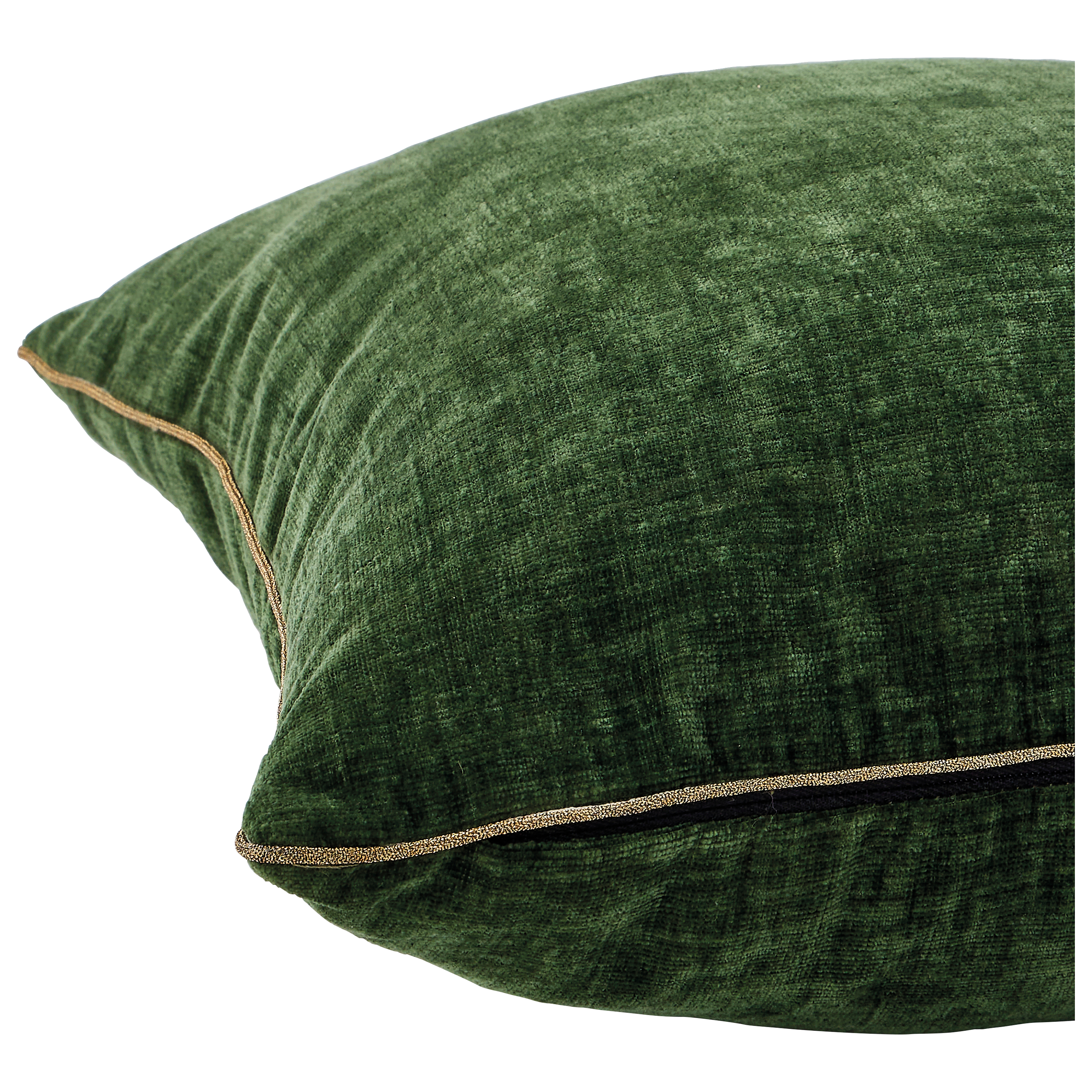 Ecloz - Coussin vert fil doré L.45 x l.45 cm - ECLOZ - Image 2