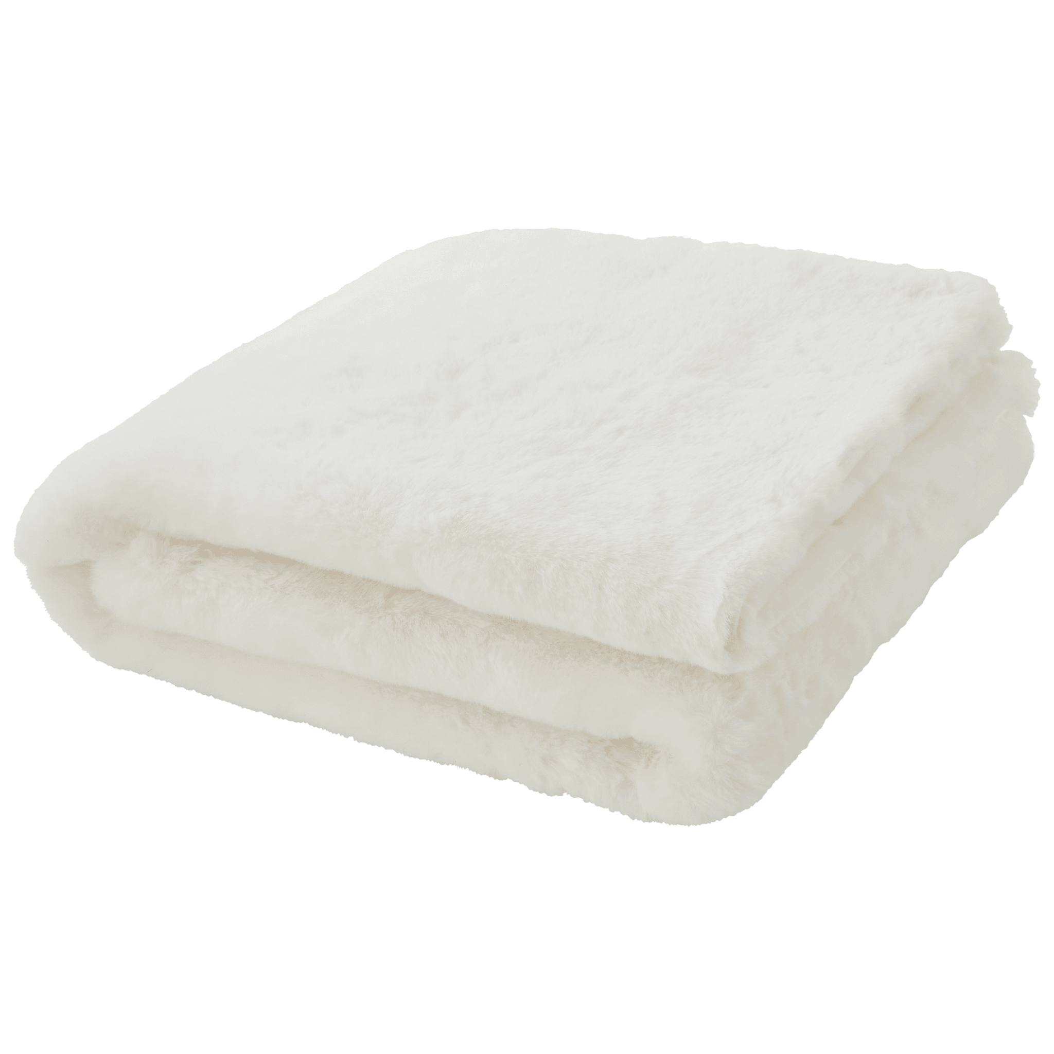 Plaid blanc imitation fourrure - ECLOZ - Image 3