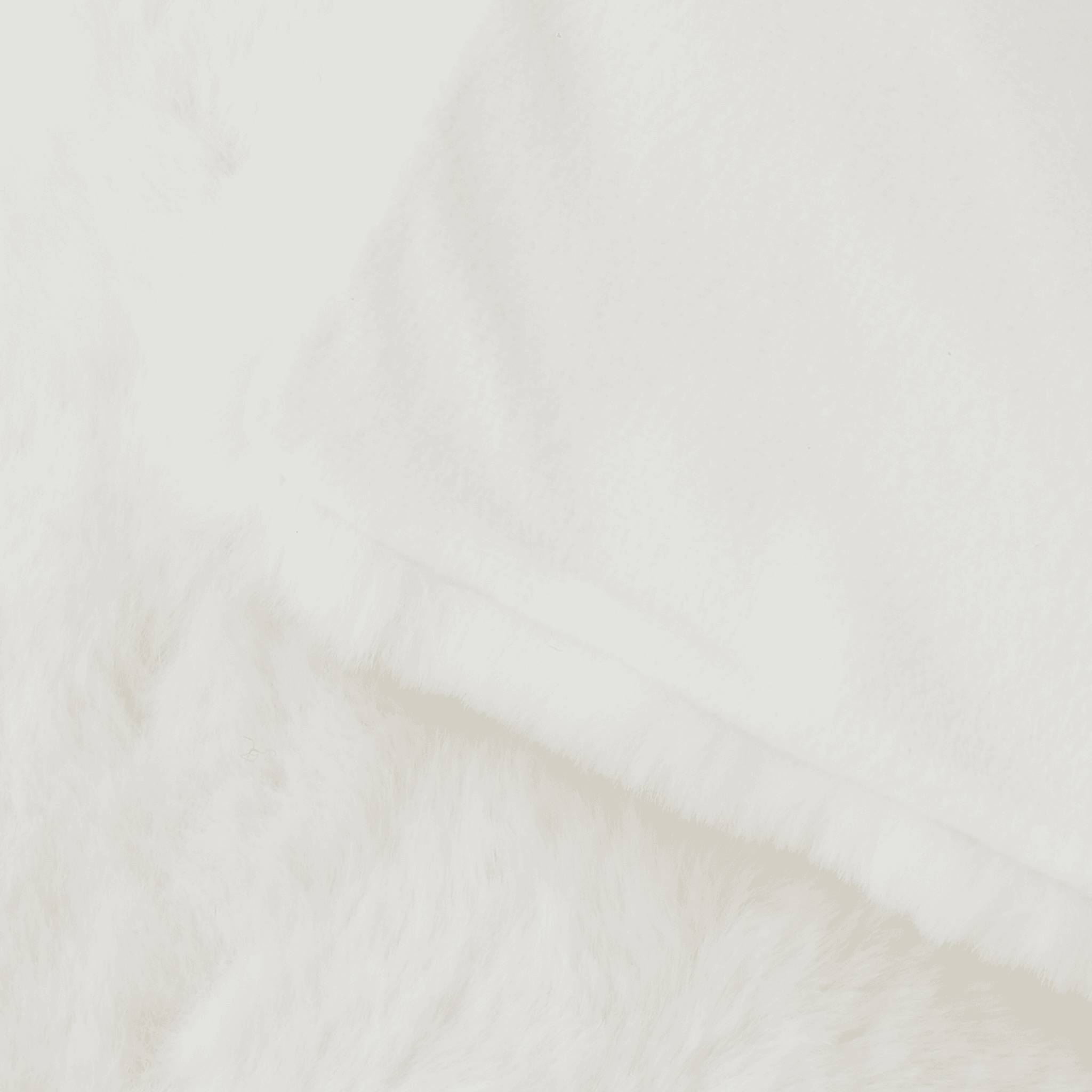Plaid blanc imitation fourrure - ECLOZ - Image 4