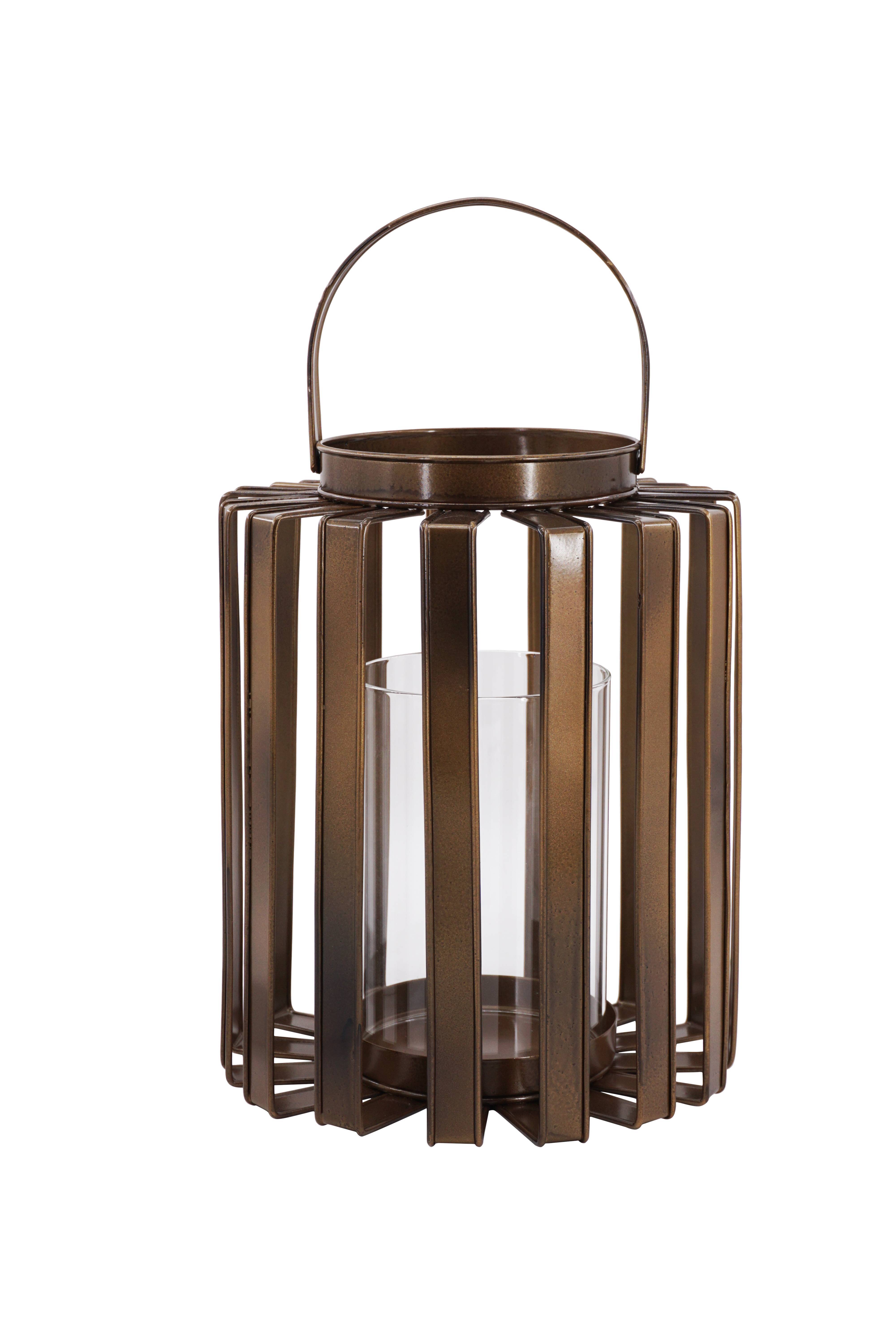 Ecloz - Lanterne bande cuivre H.34 cm - ECLOZ
