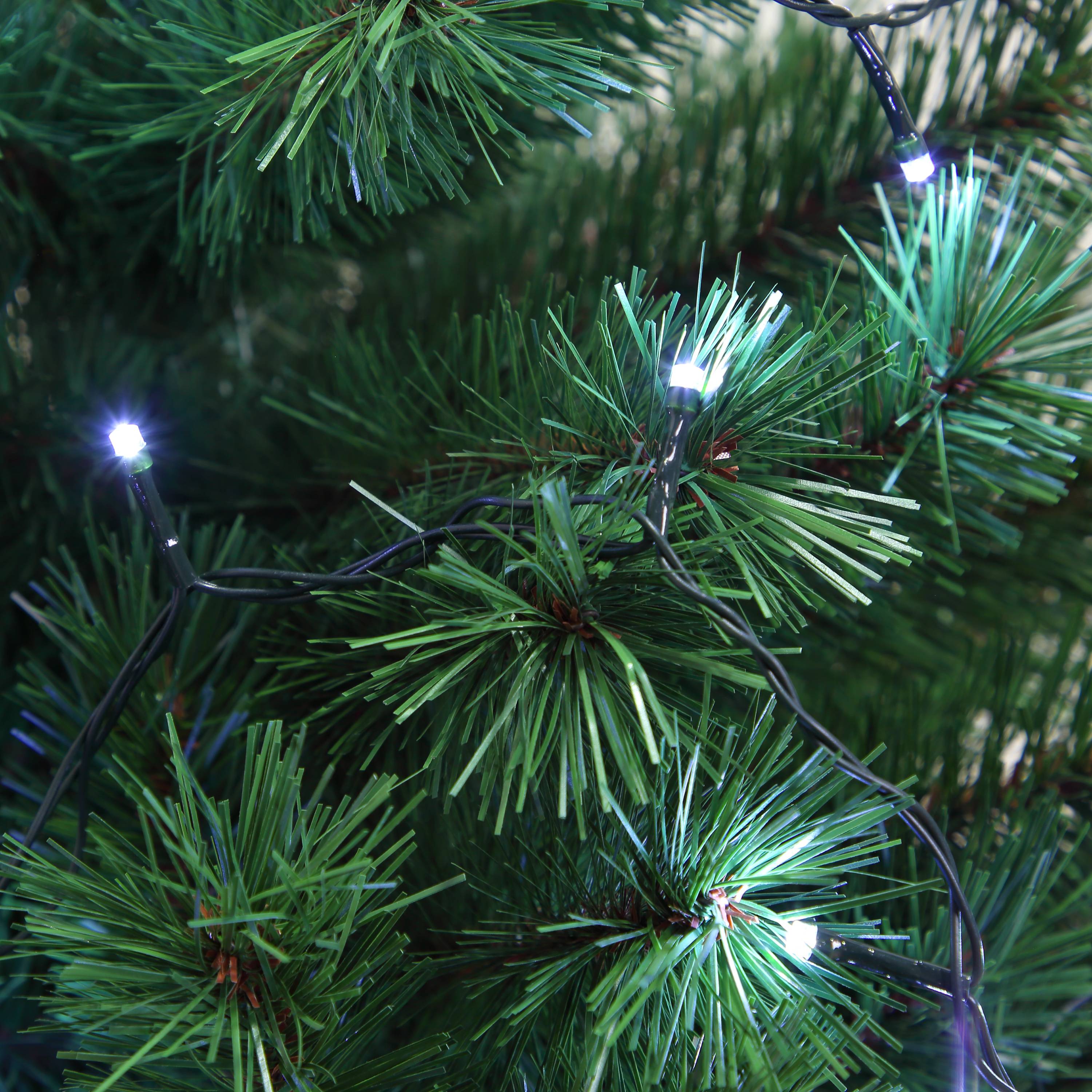 Ecloz - Guirlande 128 LED blanc froid L.8 m - ECLOZ - Image 1
