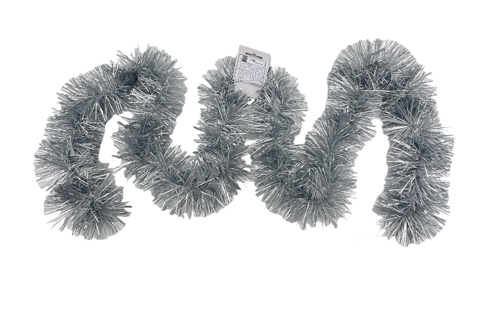 Ecloz - Guirlande de Noël scintillante argent L. 200 cm - ECLOZ - Image 1