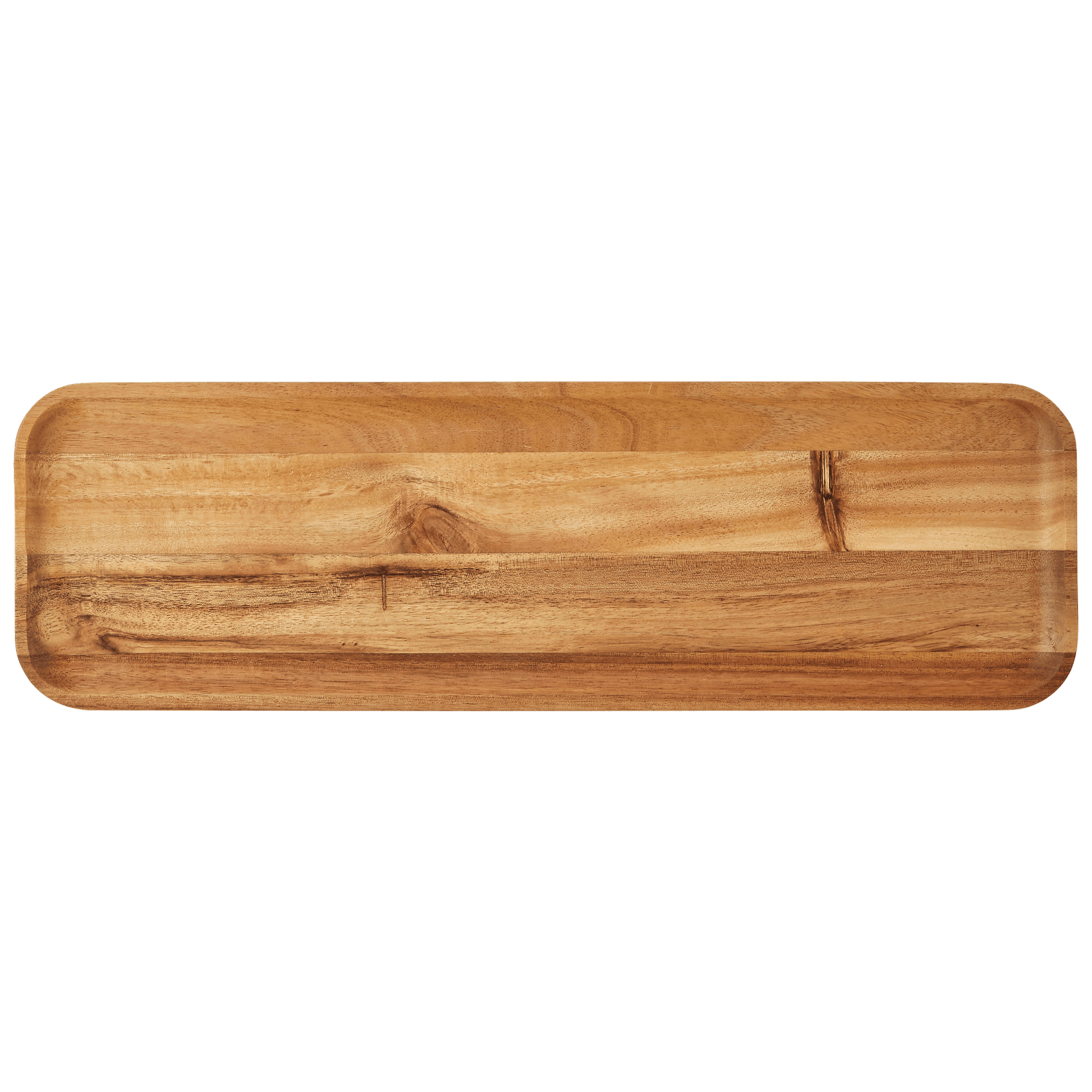 Plateau rectangulaire en bois L.44,5 cm - ECLOZ - Image 3